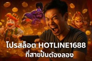 โปรสล็อต HOTLINE1688 ที่สายปั่นต้องลอง