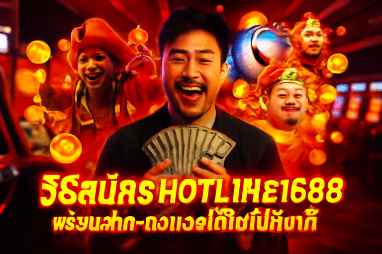 วิธีสมัคร HOTLINE1688 พร้อมฝาก‑ถอนออโต้ในไม่กี่นาที